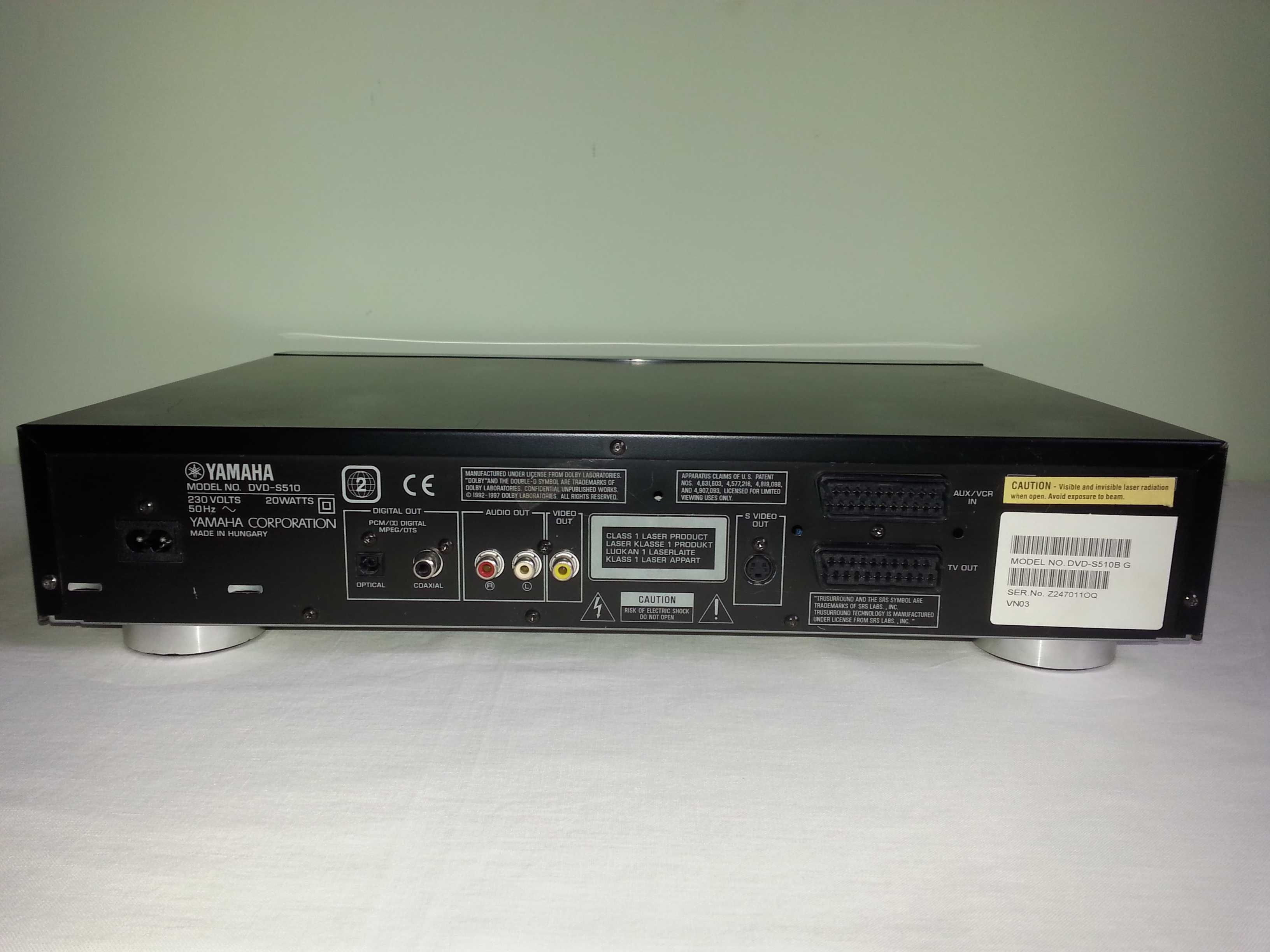 Dvd Yamaha DVD-S510