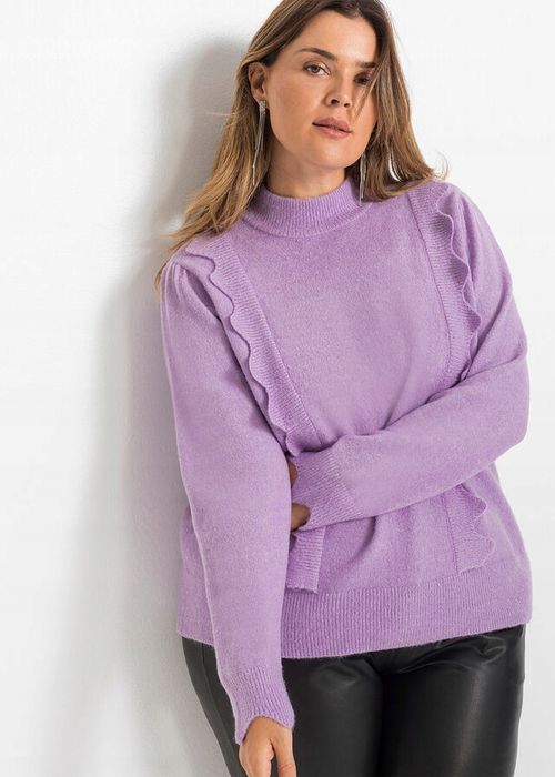 B.P.C sweter jasny liliowy ^36/38