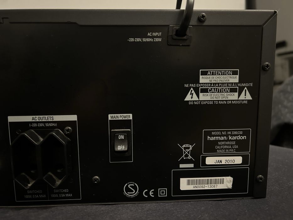 harman/kardon HK 3390/230  ресивер усилитель