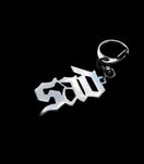 Брелок готический  надпись «sad”