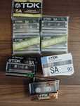 Касети , аудио кассеты TDK , Maxell, Supertape
