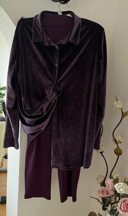 Komplet koszula i spodnie XXL