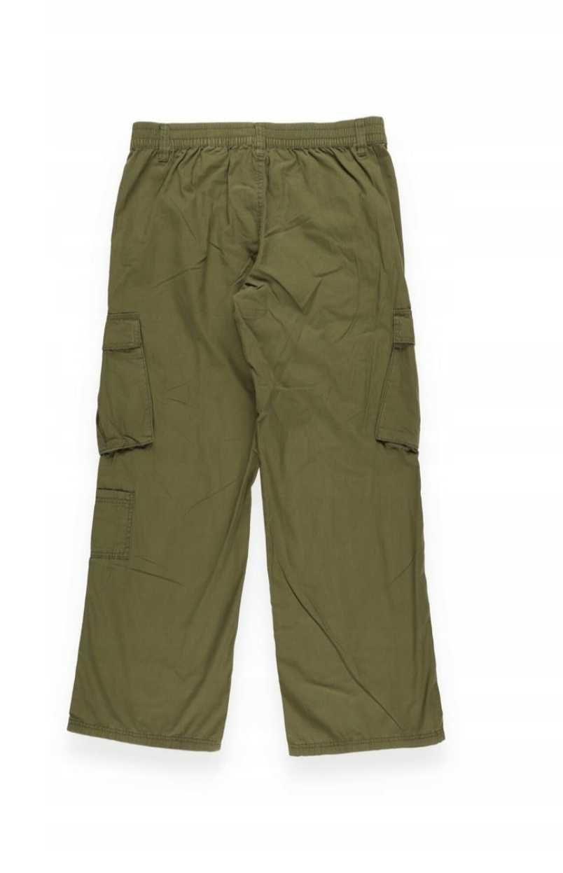 Spodnie NOWE cargo XL damskie szerokie khaki kieszenie bojówki Bonprix