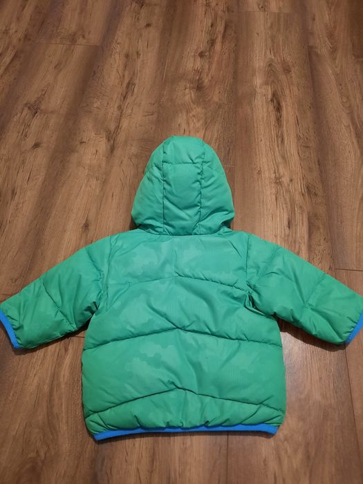 Kurtka zimowa dziecięca 6-9 m. Nike zielona