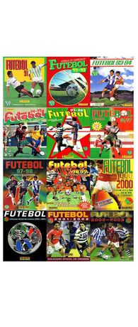 Lotes de Cromos Futebol 91 a 2002