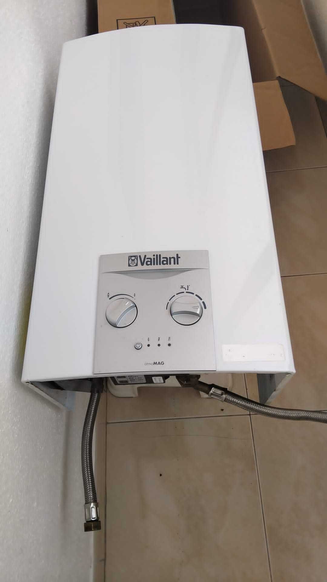 Esquentador gas de botija
