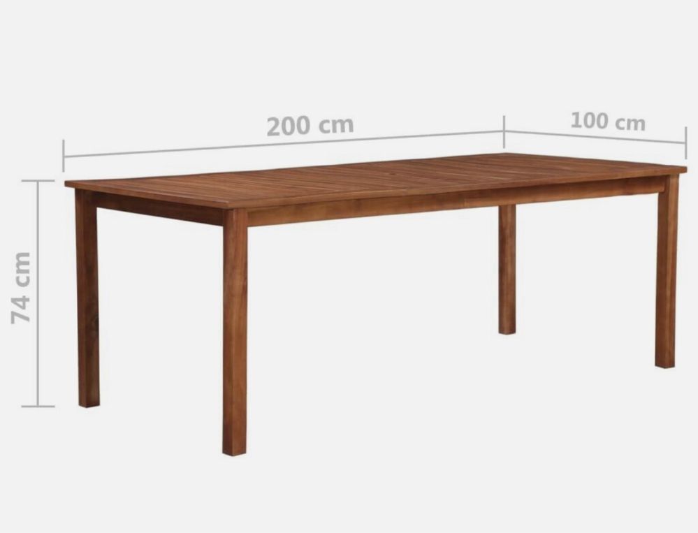 Nowy! Piękny stół drewno akacjowe