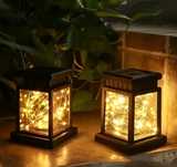 Lampion solarny LED Nowy dekoracja dla Twojego ogrodu/tarasu