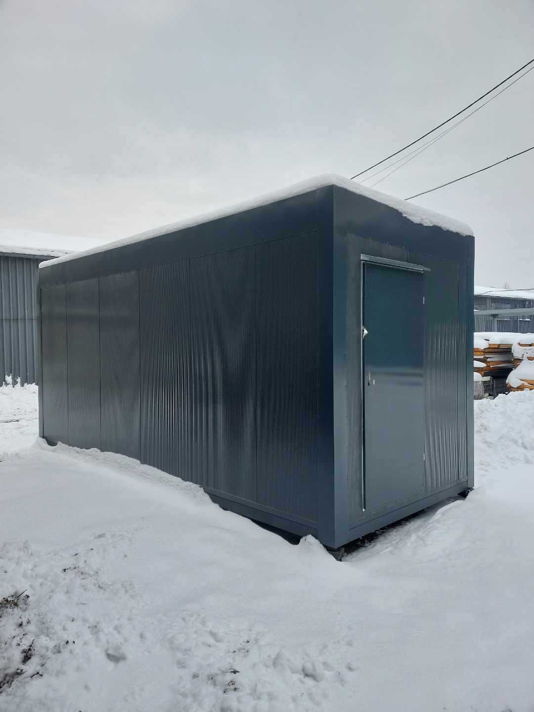 nowy kontener 6x2,5 kontenery socjalne biurowe sanitarne mieszkalne