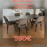 Mesa de jantar com 6 cadeiras