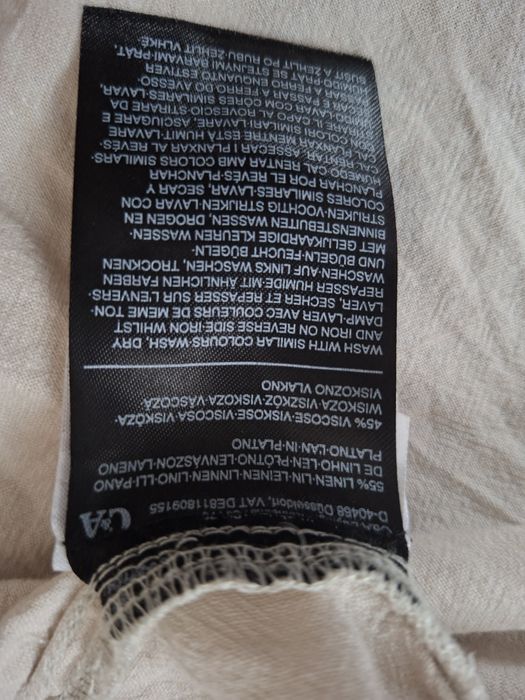 Bluzka  damska  55% lnu