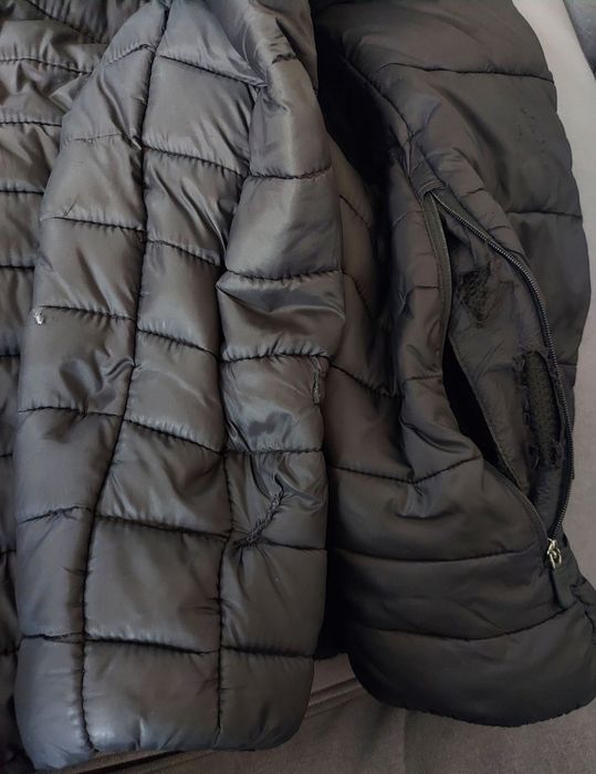 Męska kurtka Pull&Bear pikowana przejściowa wysokiej jakości sportowa