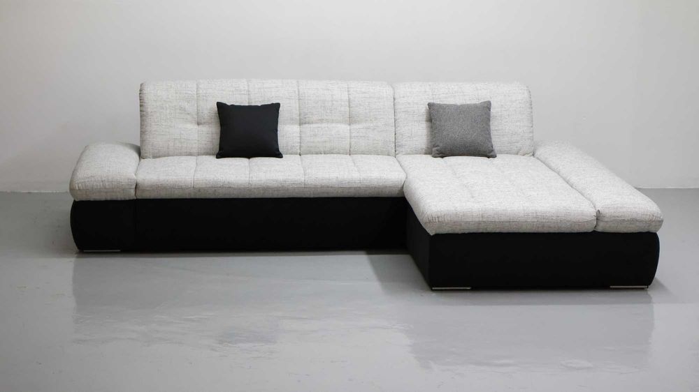 TMU Narożnik funkcjA spania tkania rozkładana rogówka salon sofA