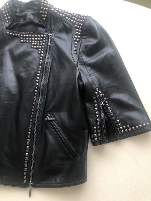 Шкіряна куртка Plein Sud вінтаж