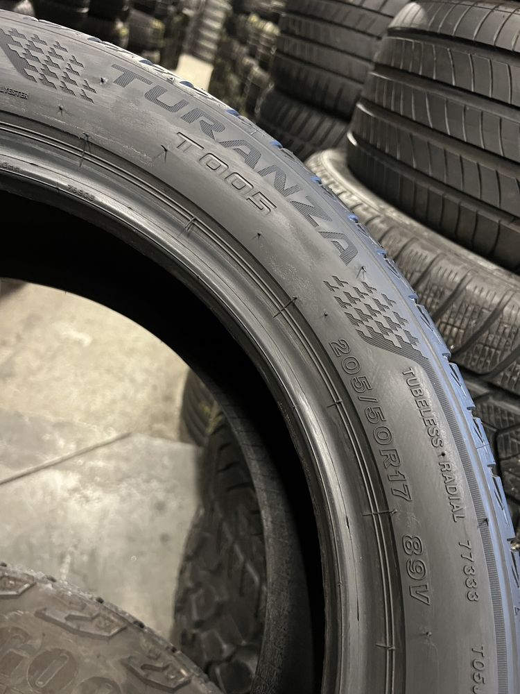 Шини літні 205х50хR17 Bridgestone Turanza T005 / 4ШТ НОВІ