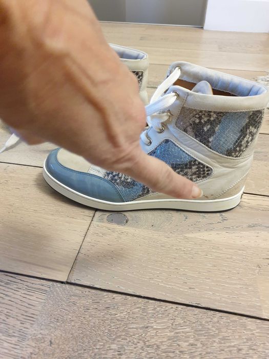 Fantastyczne trampki  JIMMY CHOO T. 37 EU