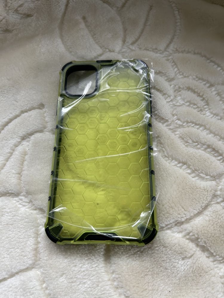 Etui iPhone 11 toxic limonkowo/czarne