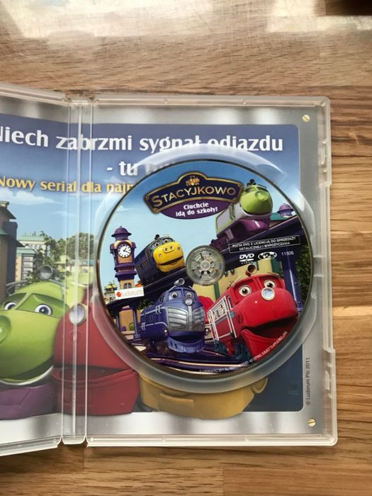 Bajka DVD Stacyjkowo Ciuchcie Idą Do Szkoły