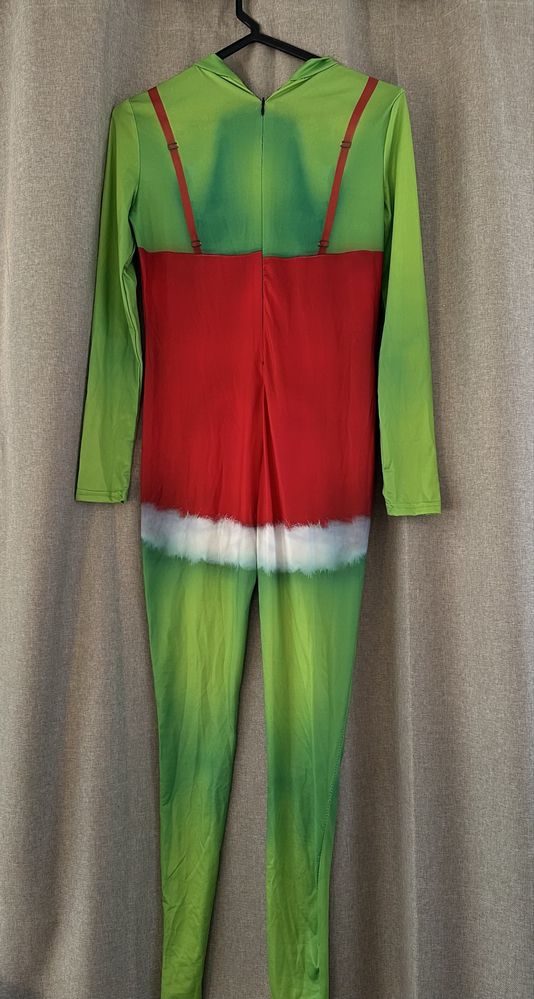 Fantasia Macacão Grinch Natal – Novo