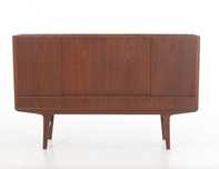 Komoda szafka highboard kredens tekowy - Dania lata 50-te vintage