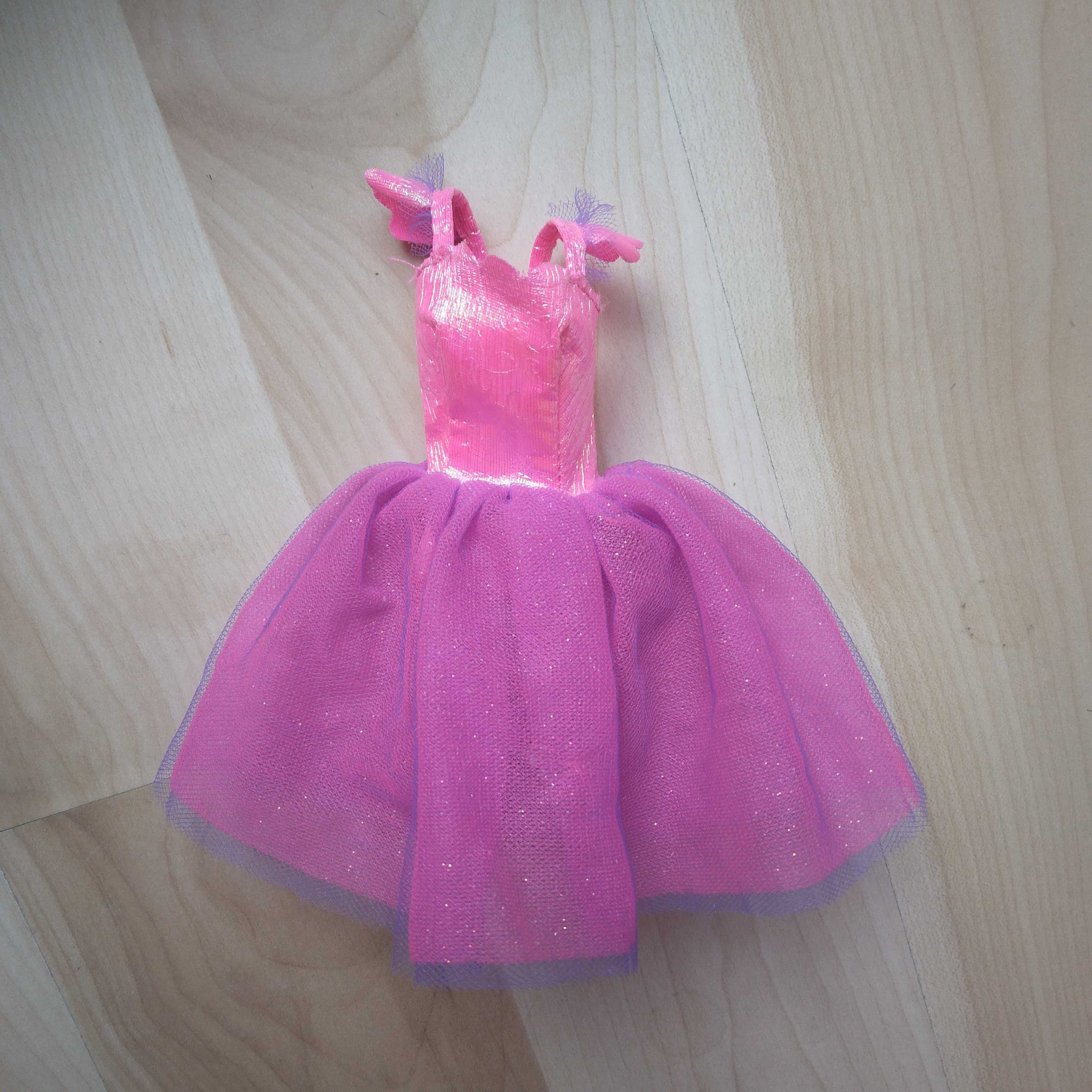 Ubranka  sukienka balowa dla lalki Barbie Genuine