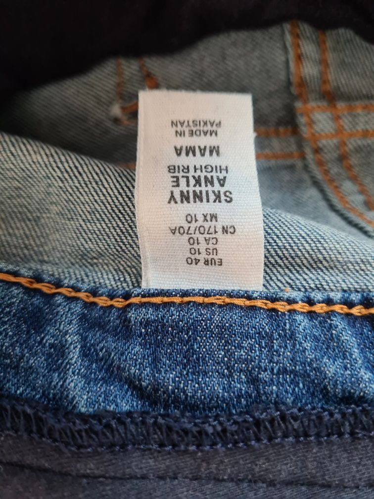 Jeansy ciążowe H&M r.40