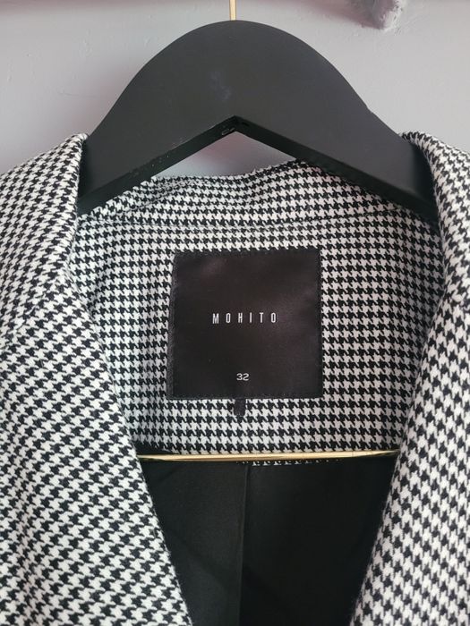 Elegancka marynarka w pepitkę