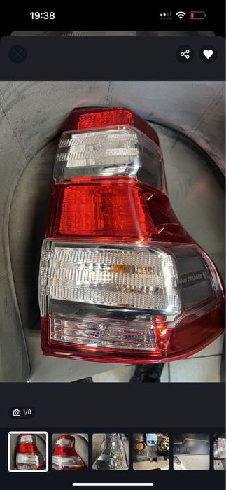 Задні стопи правий та лівий Toyota Land Cruiser Prado 150. Розборка.