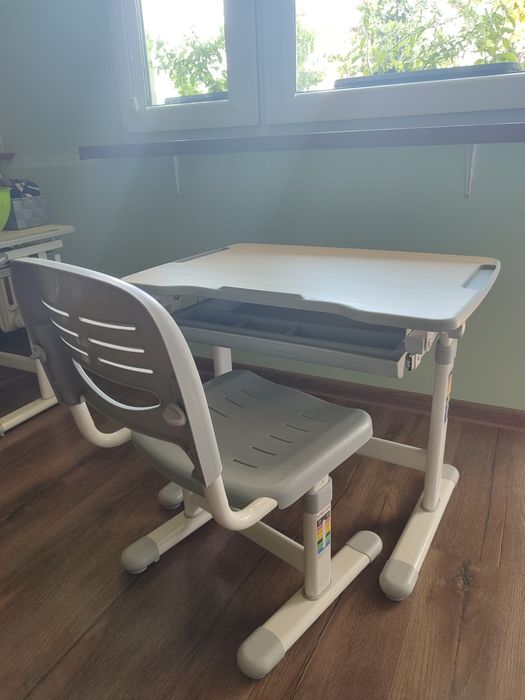 Biurko dziecięce FunDesk Piccolino Grey