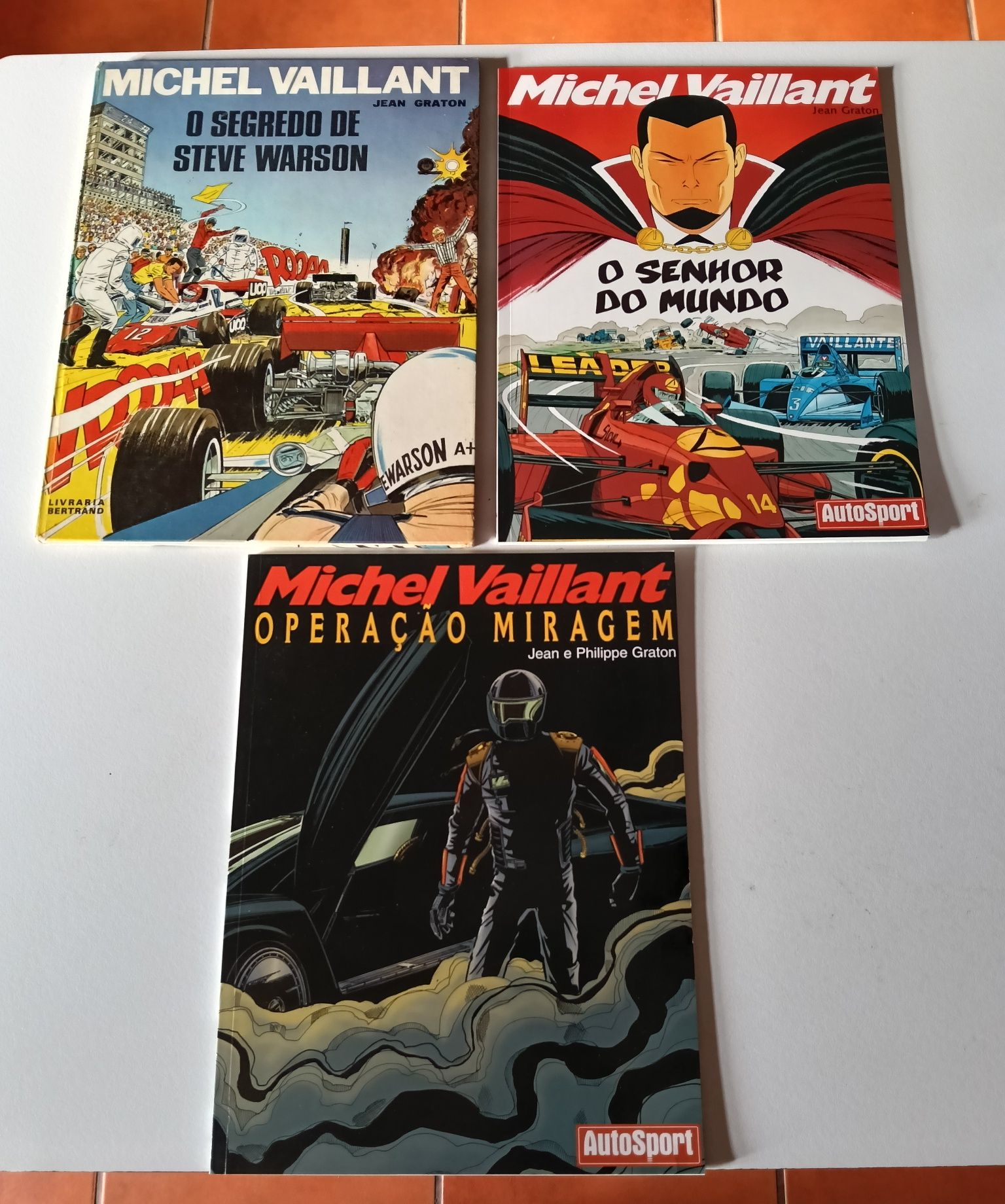 73 Livros Michel Vaillant desde 1977 de Coleções e Editoras diferente
