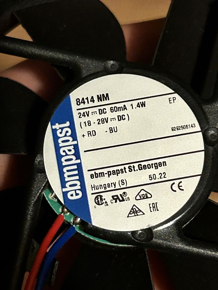 Wentylator ebmpapst