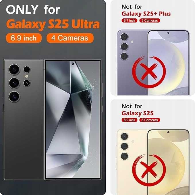 Shieldon naturalne Etui skórzane z klapką do Samsung Galaxy S25 Ultra