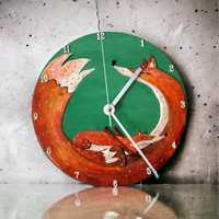Zegar na ścianę "Liski" zegar ścienny 30 cm