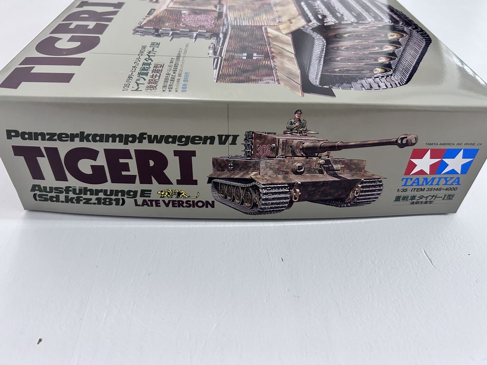 Czołg Tiger l Panzerkampfagen Vl model Tamiya 35146