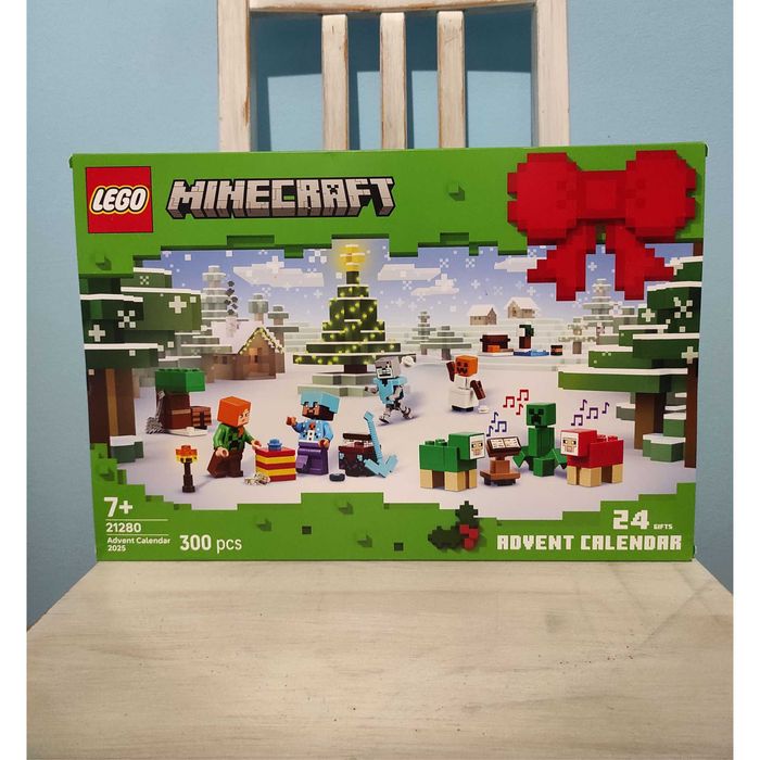 LEGO Minecraft 21280 Kalendarz adwentowy na 2025 rok