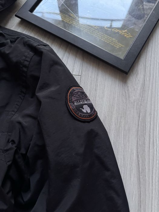 Napapijri anorak kurtka fleece zimowa podrózna