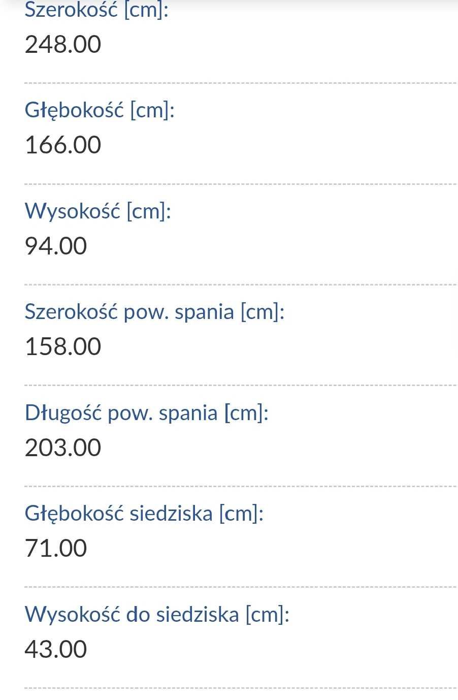 Narożnik uniwersalny Kronos z funkcją spania