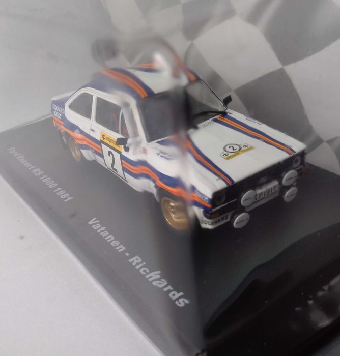 Ford Escort RS 1800 de 1981. Piloto Ari Vatanen