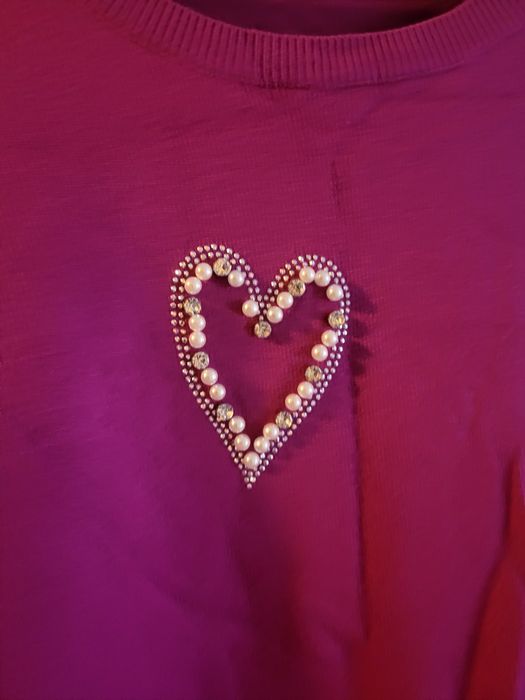 Sweter sweterek serduszka