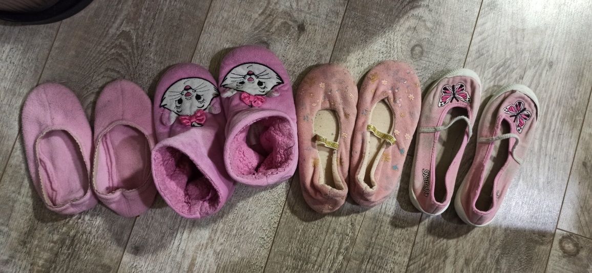 Kapcie 30-32, dziewczęce