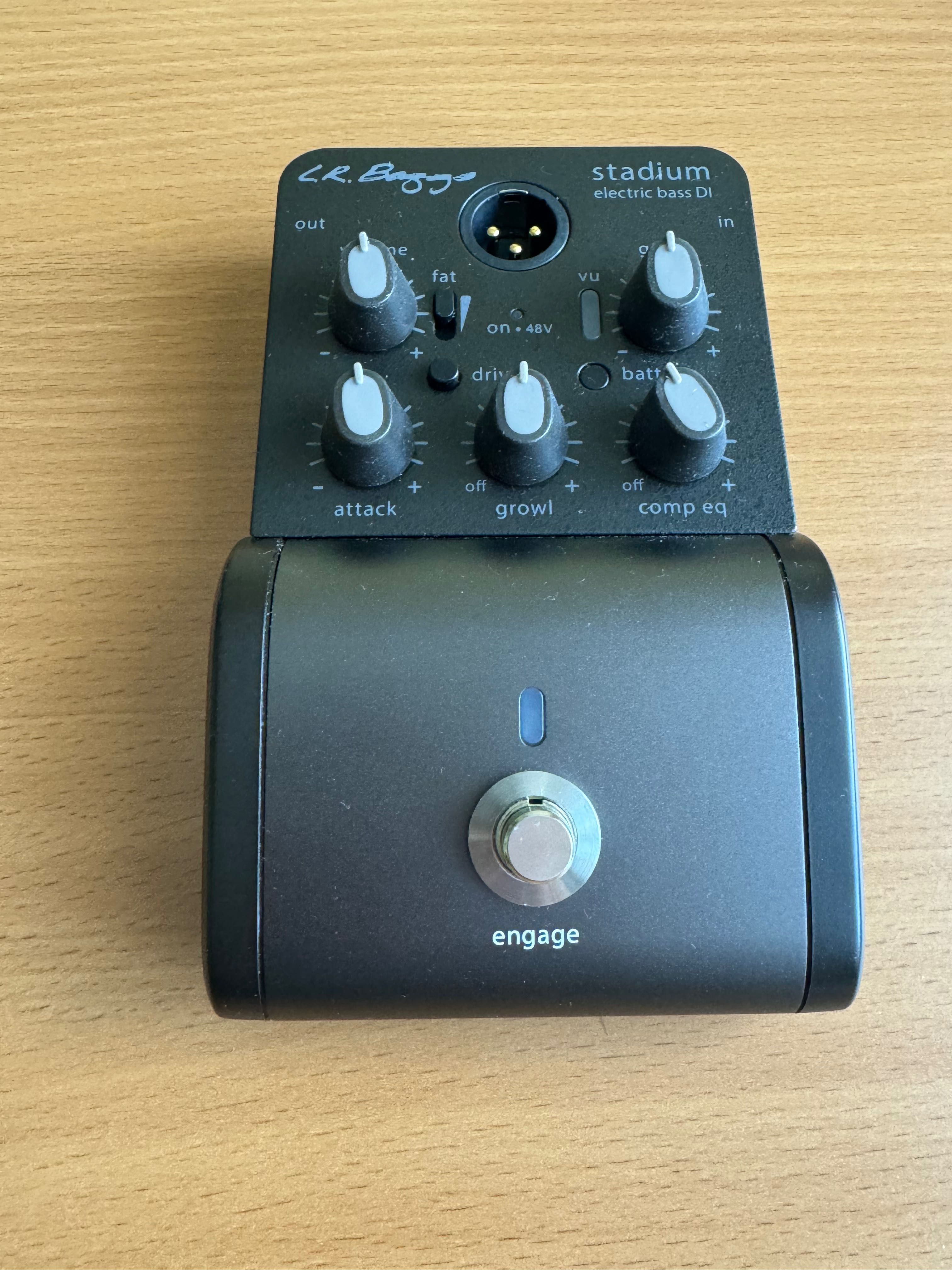 L.R. Baggs Stadium DI bass preamp