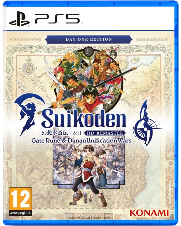Suikoden I&II HD Remaster Gate Rune and Dunan Unification Wars (PS5)