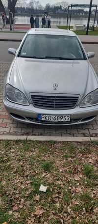 Mercedes s klasa w 220 uszkodzony