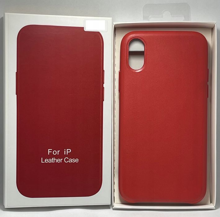 Etui Case Leather Skórzane Do Apple Iphone Xs Max