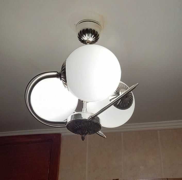 Люстра 3х рожковая для интерьера