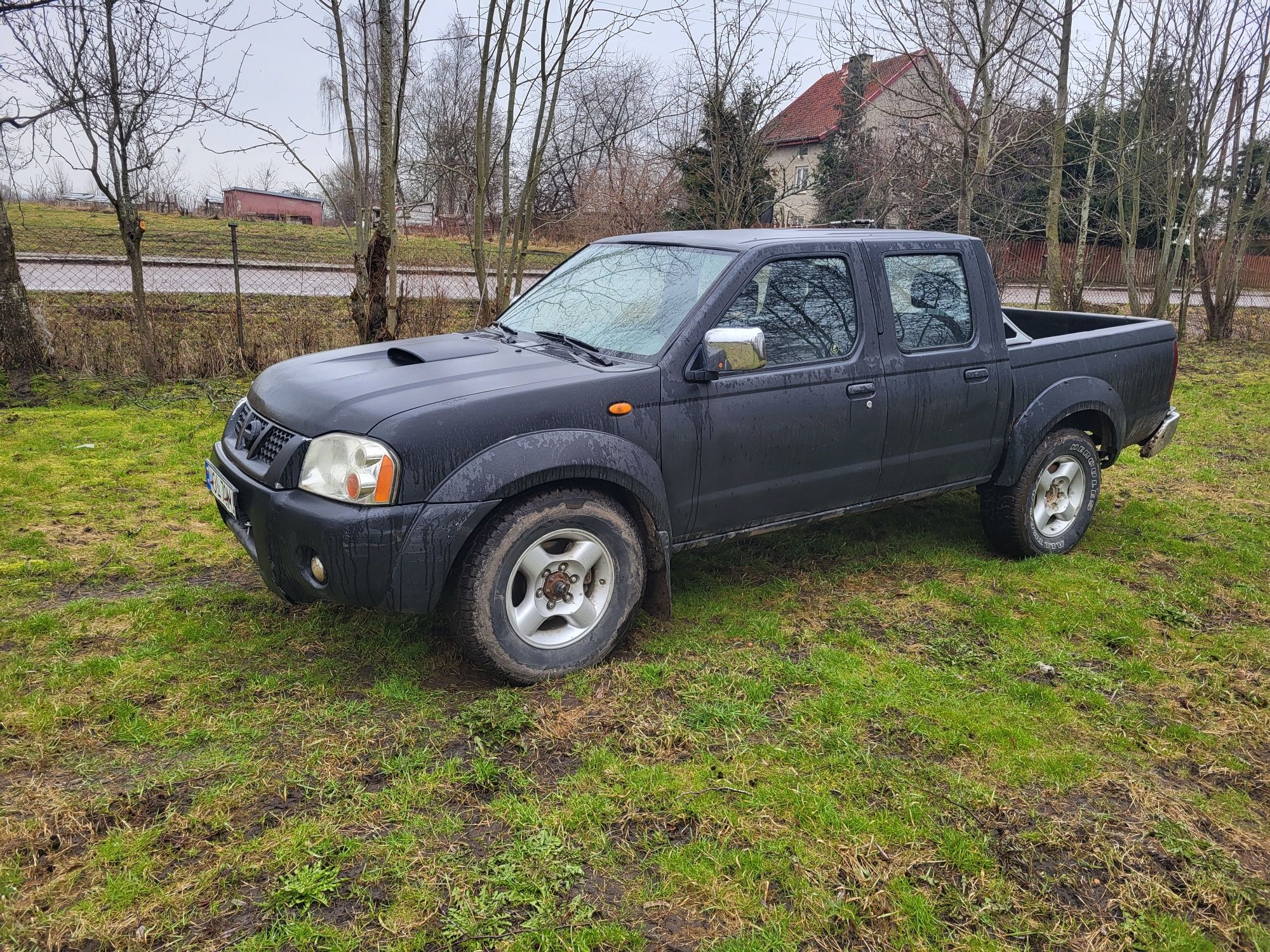 Nissan Navara D22 2.7 diesel 2002r Zdrowa rama 4x4 Reduktor Pickup