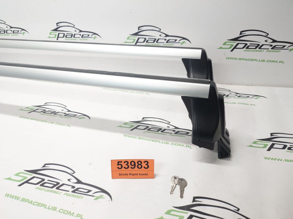 Bagażnik dachowy bazowy belki poprzeczki Skoda Rapid kombi