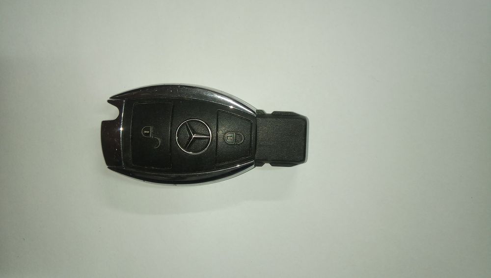 Pilot rybka klucz kluczyk Mercedes orginal chrom