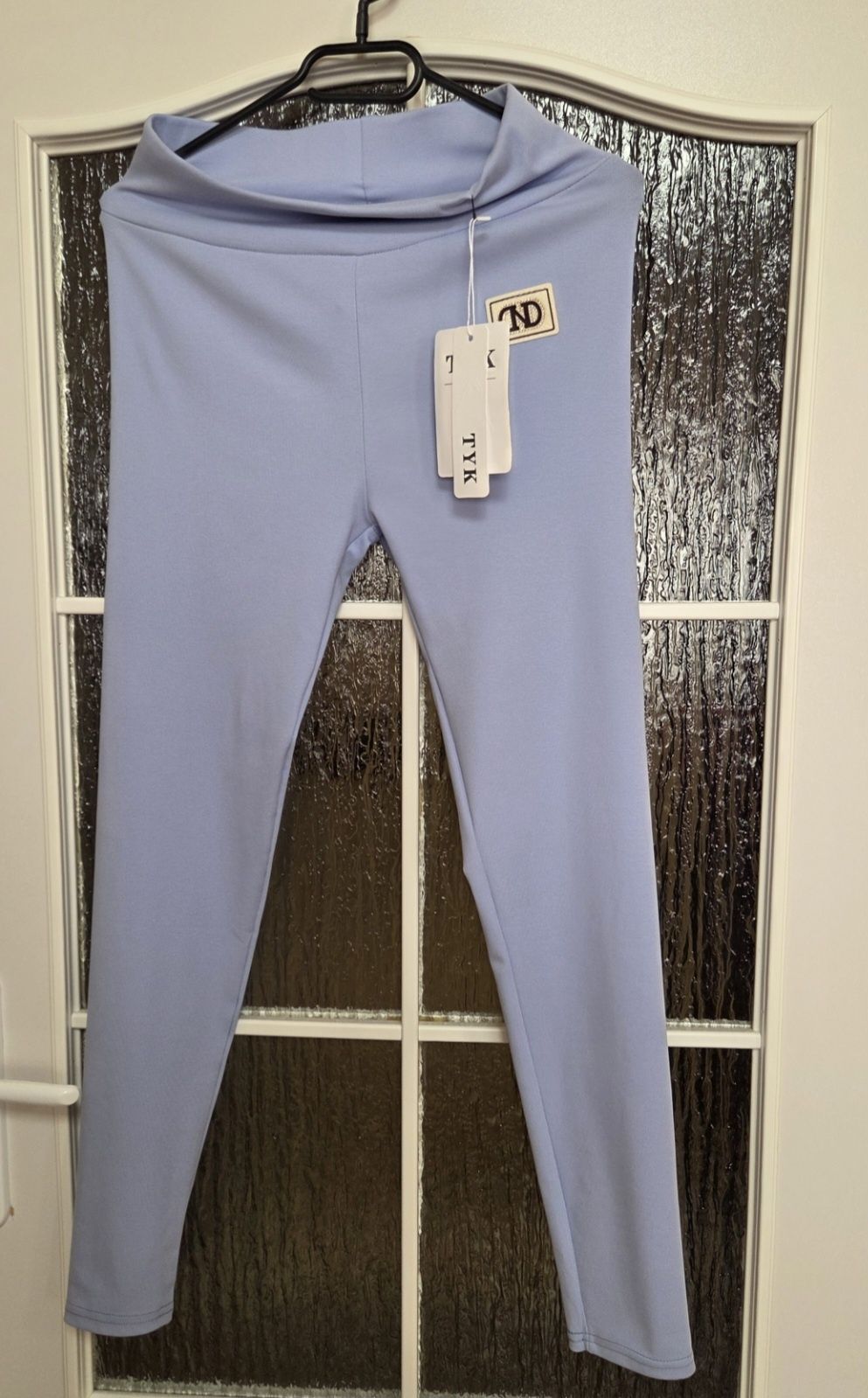 Legginsy Damskie Niebieskie L/XL 32