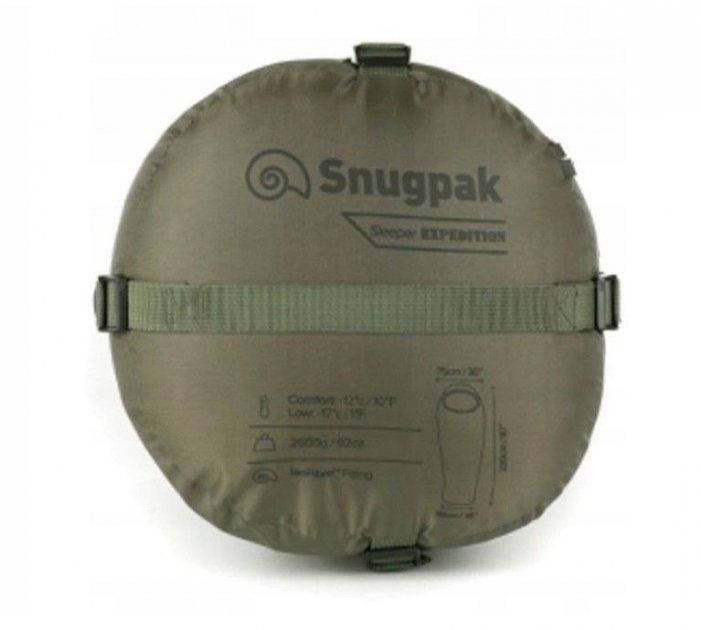 Спальний Мішок Snugpak Sleeper Expedition -17°C 220 Х 80 Х 42 Olive